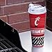 Rico Industries NCAA Cincinnati Bearcats Standard 24oz Personalized Tumbler W/Hinged Lid - Team Colored Travel Tumbler - Keeps Drinks Cold or Hot