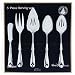 Disney Parks Exclusive Mickey Mouse Icon Flatware 5 Pc. Serving Set 18/8