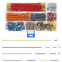 QWORK – QWORK® 840 Stück Jumper Wire, Breadboard Jumper, Breadboard 