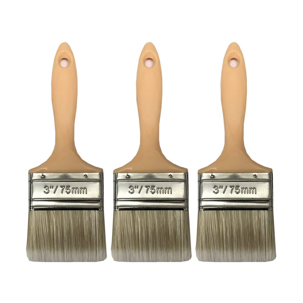 Polycraft Gelcoat 3" (75mm) Fibre Glass Brush - GRP - 3pk