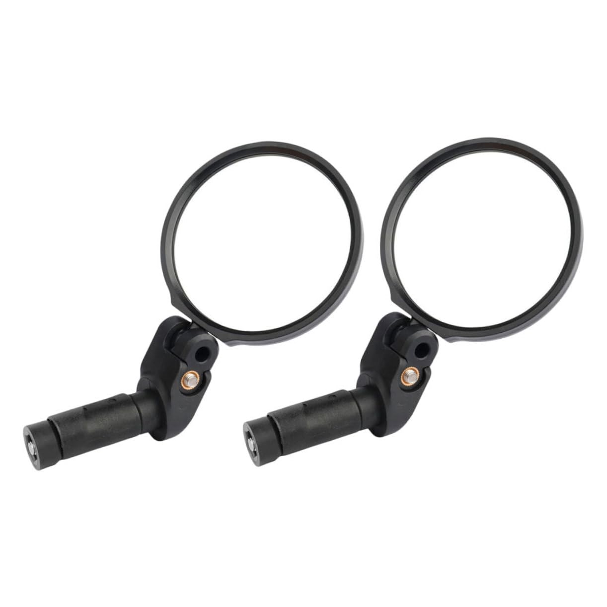 TOYANDONA 2 Ensembles Rétroviseurs De Guidon Réglables Pour Vélo De Convexes Pour Vélos De Montagne Installation Facile Outils Accessoire Pour Électrique Scooter 2 Pièces * 2