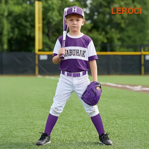 Image of Baseball Belt and Baseball Socks Combo Set for Youth and Adult Available in 20 Colors