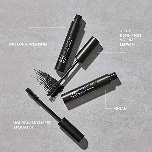 3INA MAKEUP - The 24h Level Up Mascara Waterproof 900 - Black Mascara for Volume and Length - Image 4