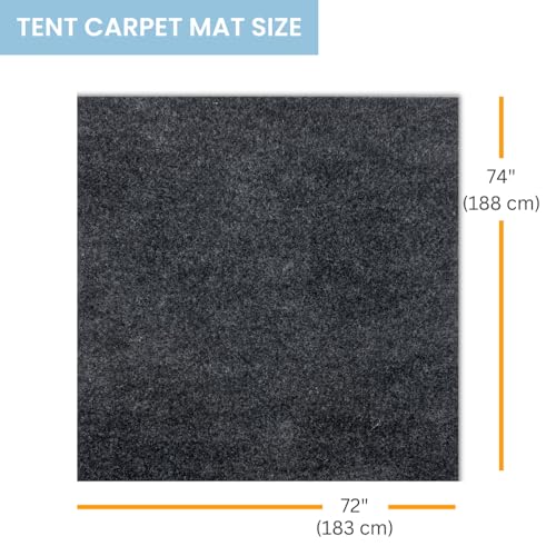 SAVUK Thick Portable Tent Carpet