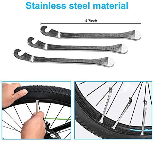 Chumxiny CHUMXINY-KK Bike Repair Kit, Bike Tire Repair Tool Kit Contains 16-In-1 Tool thumb #4