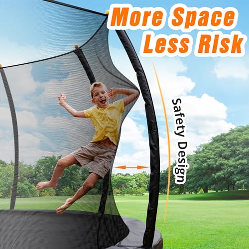 Jins&Vico 12Ft Pumpkin Trampoline thumb #5