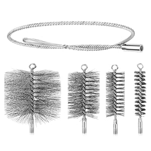 Lomhyve GDS001-01 Schornsteinbürsten-Set 4 Stück