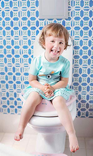 Toiletbril kinderen druppeltjes trainer Tega® Peppa Pig anti-slip veilig TÜV (Aqua BLAU) - Afbeelding 4
