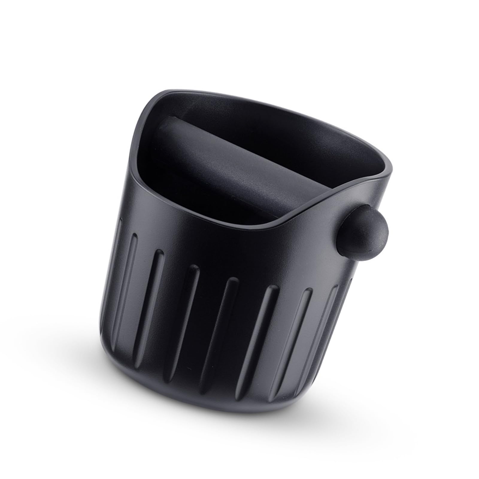 Tsophreniq Antislip Coffee Grounds Collector Accessories Sturdy ABS Knocking Box with Rubber Base for Espressos Shops Antislip Knocking Box
