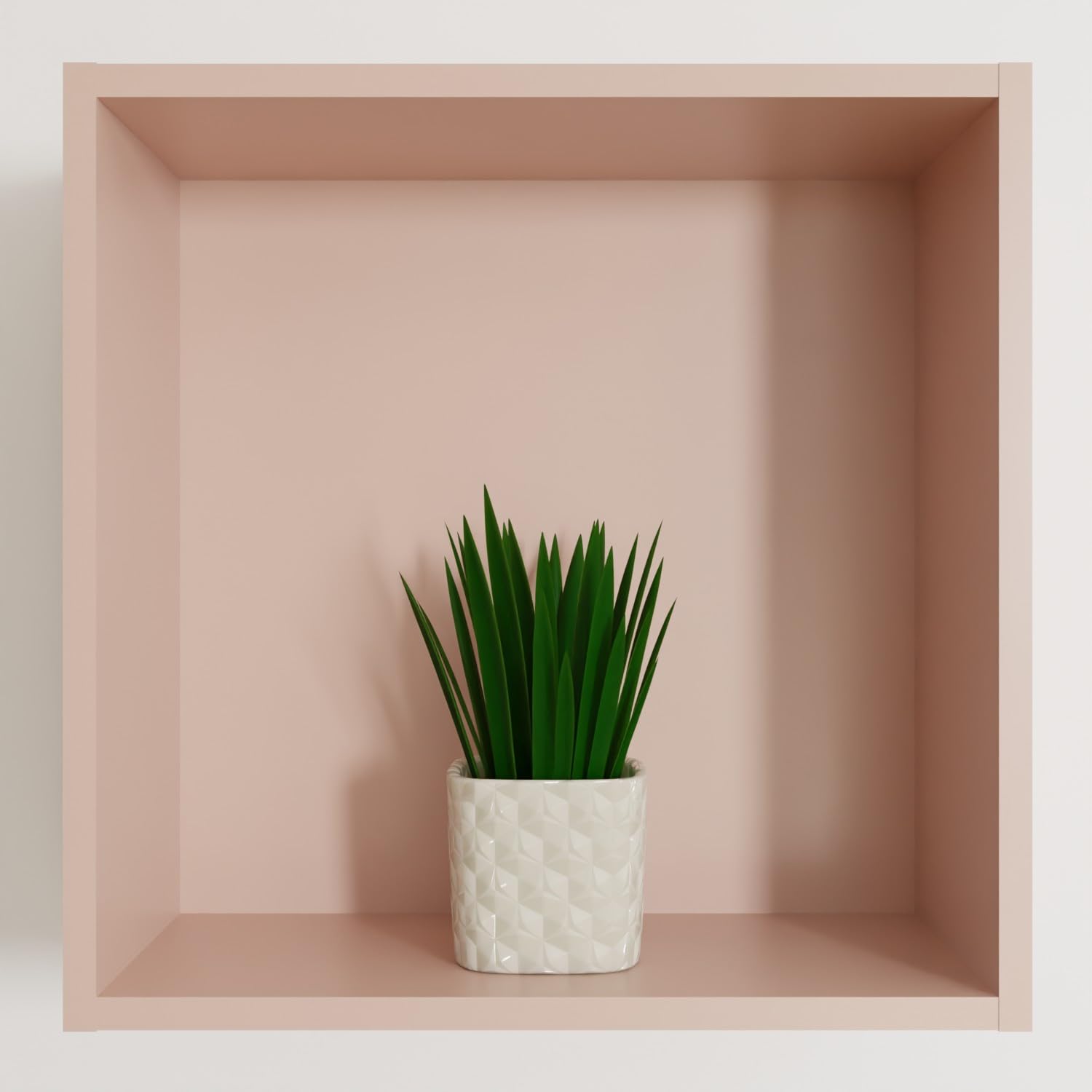 Étagère murale cube pour optimiser un mur étroit avec élégance