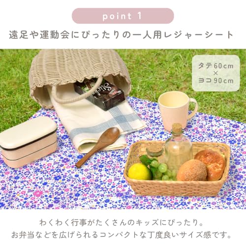 COLORFUL CANDY STYLE レジャーシート 男の子 こども 1人用 コンパクト 遠足 運動会 出発進行スーパーエクスプレス N4817600 3枚目