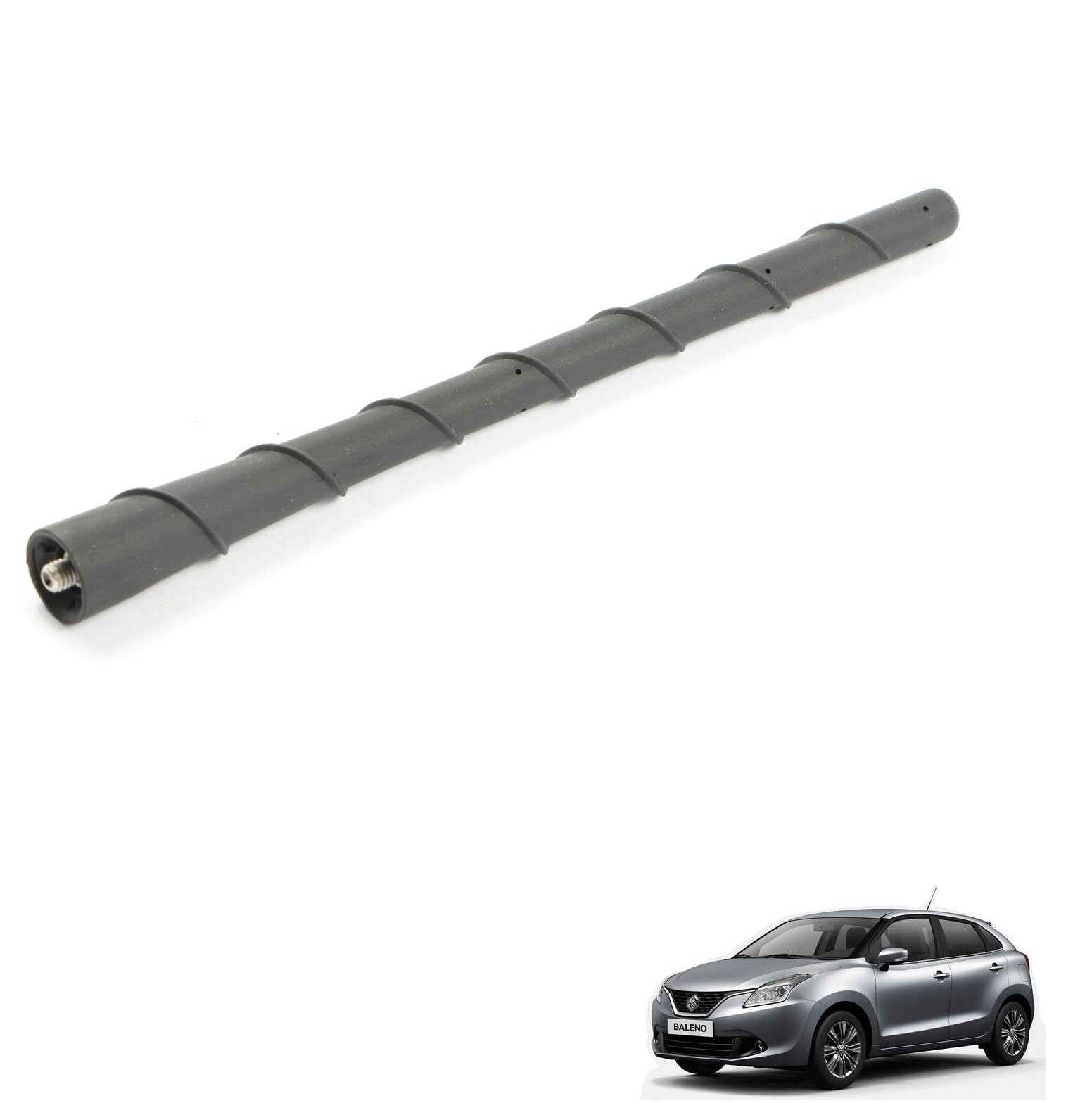 Kozdiko Car Antenna for Roof Black Colour Flexible for FM/AM Radia Compatible with Maruti Suzuki Baleno Nexa-image-4