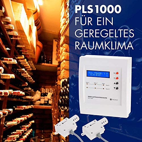 Preisvergleich Produktbild H-Tronic BUVTEC Profi Luftfeuchteschalter PLS 1000 (Taupunktsteuerung, Wohnraumlüftung)