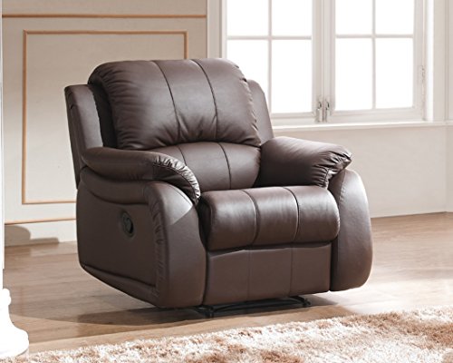 Mapo Möbel Leder Schlafsessel Relaxsessel Fernsehsessel Schlaffunktion 5129-1-377 – Bild 5
