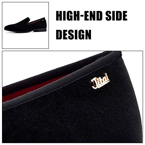 JITAI Men Loafers Slip-On Shoes for Men Fashion Dress Shoes Tuxedo Shoes2