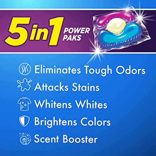 Image of Arm & Hammer Plus OxiClean With Odor Blasters Laundry Detergent 5-IN-1 Power Paks, 42CT (Packaging may vary) (Pack of 2)