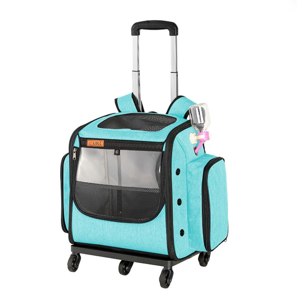 Amazon | Aeroorペットキャリーバッグ キャスター付き 猫キャリー