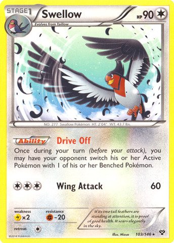 swellow pokemon card value SWELLOW Stage 1 Pokemon Card Vivid Voltage 134/185 Uncommon 2020