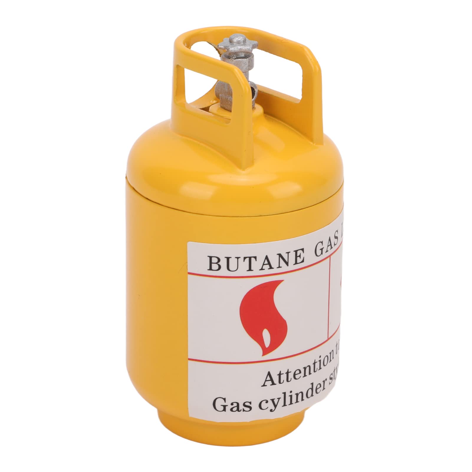 Mini Estintore per Auto RC Decorazione Leggera in Lega di Zinco di Alta qualità per Auto RC 1/10 (Giallo)