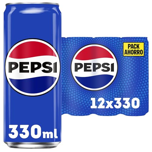 Pepsi Regular 330ml - MPK12 Lata + Lay'S Patatas Fritas Al Punto de Sal, 150g