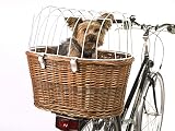 Hundefahrradkorb Aumüller für das Hinterrad von Fahrrädern