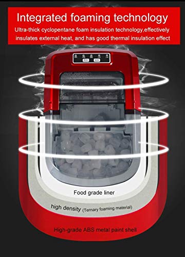Fabricadora de hielo eléctrica portátil Mini 15 kg/24h miniatura 6