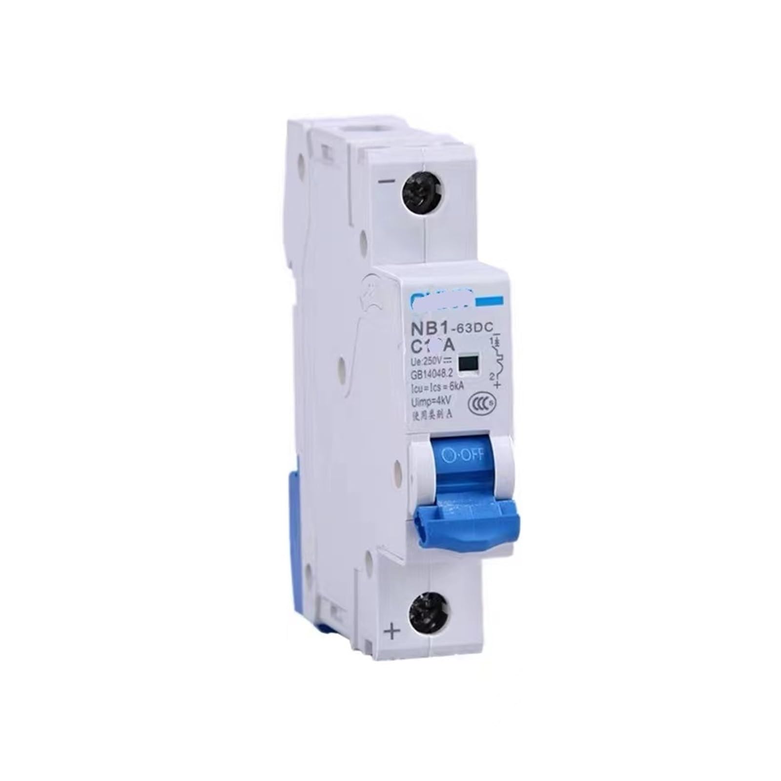Disjoncteur photovoltaïque DC 250V coupure instantanée pour circuit solaire 25A