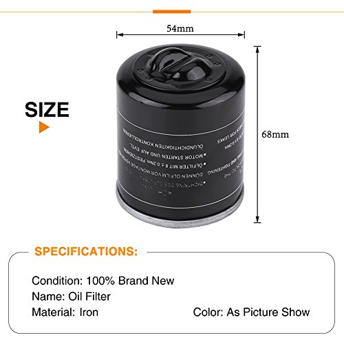 Filtre à huile, filtre à huile moto pour 125 150 200 250 X7 X8 X9 - Image 4