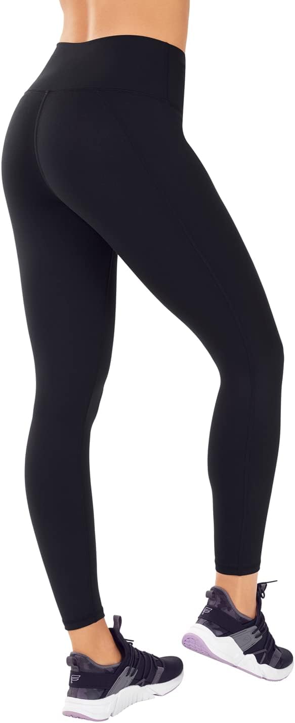 Fabletics Define High-Waisted 7/8 Legging, Black, Medium