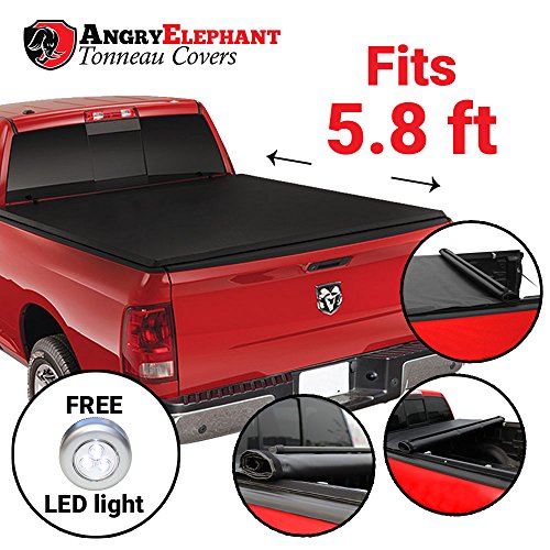 Angry Elephant Premium Roll Up Tonneau Truck Bed Cover By 2009 2014 Dodge Ram 1500 5 8 Ft Bed 69 6 Inch Without Ram Box Flipboard
