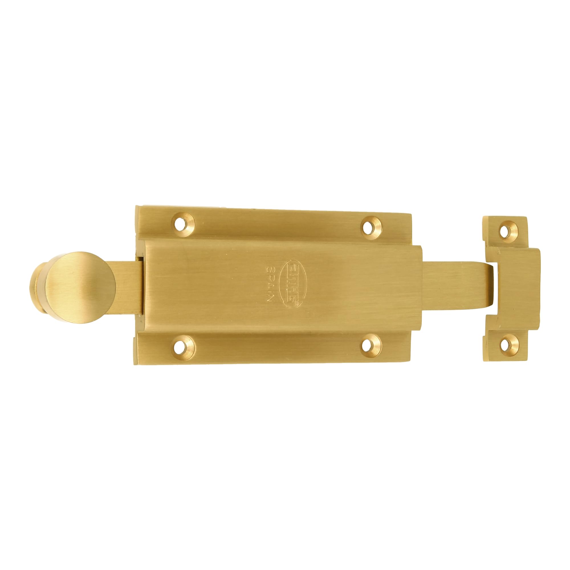 Loquet de porte Amig en laiton mat 300 mm pour sécuriser vos clôtures extérieurs