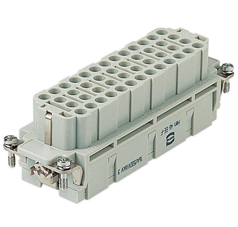 09320463111, Heavy Duty Power Connectors Female Insert HAN 92EE Crimp Term