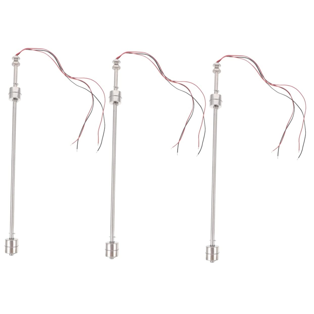 ULTECHNOVO 3pezzi Interruttore Galleggiante Acciaio Inossidabile Per Sensore Di Accessorio Pratico Per Serbatoi e Acquari Design Compatto e Duraturo Alta Precisione Per Monitoraggio Liquidi e