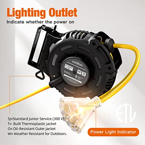 Addlon Retractable Extension Cord Reel thumb #4