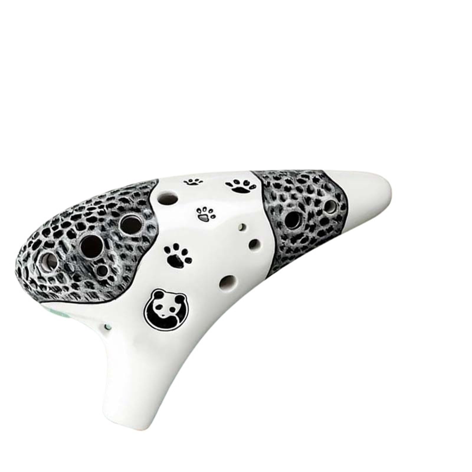 Ocarina instrumento Ocarina De 12 Agujeros Con Clave Alto C Para Principiantes Profesionales(Seven-piece set)
