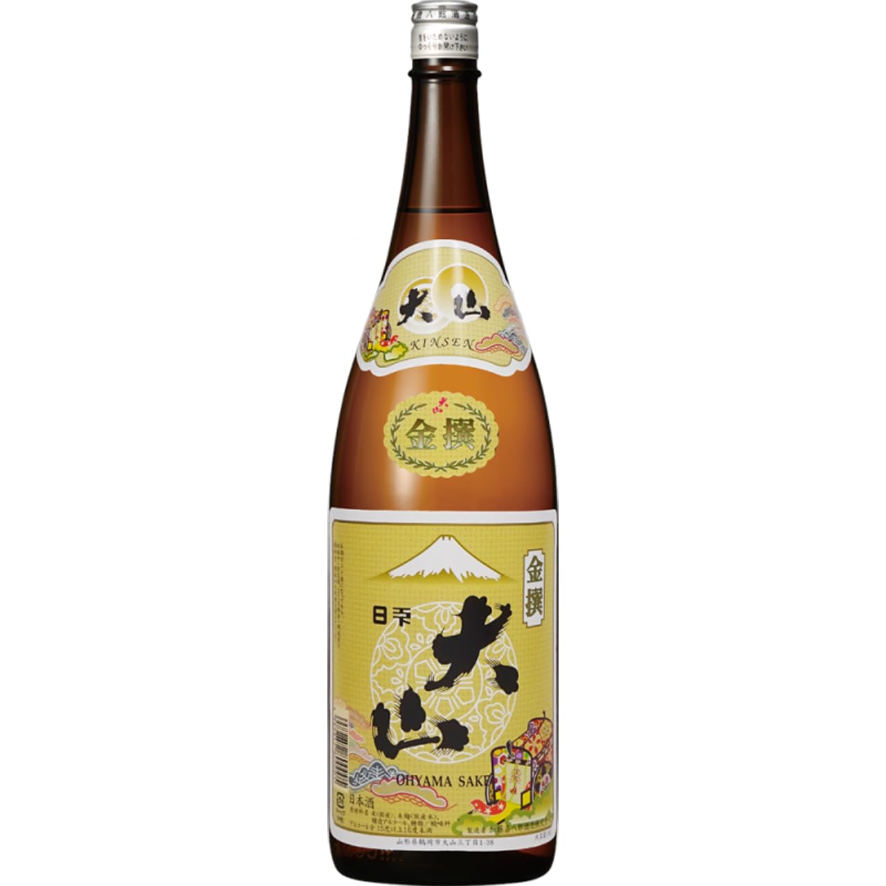 Amazon.co.jp: 大山 金撰 普通酒 1800ml 山形県 加藤嘉八郎酒造 日本酒