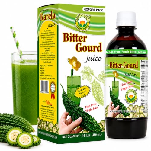 BASIC AYURVEDA Bitter Gourd (Karela) Juice | 16.23 Fl Oz
