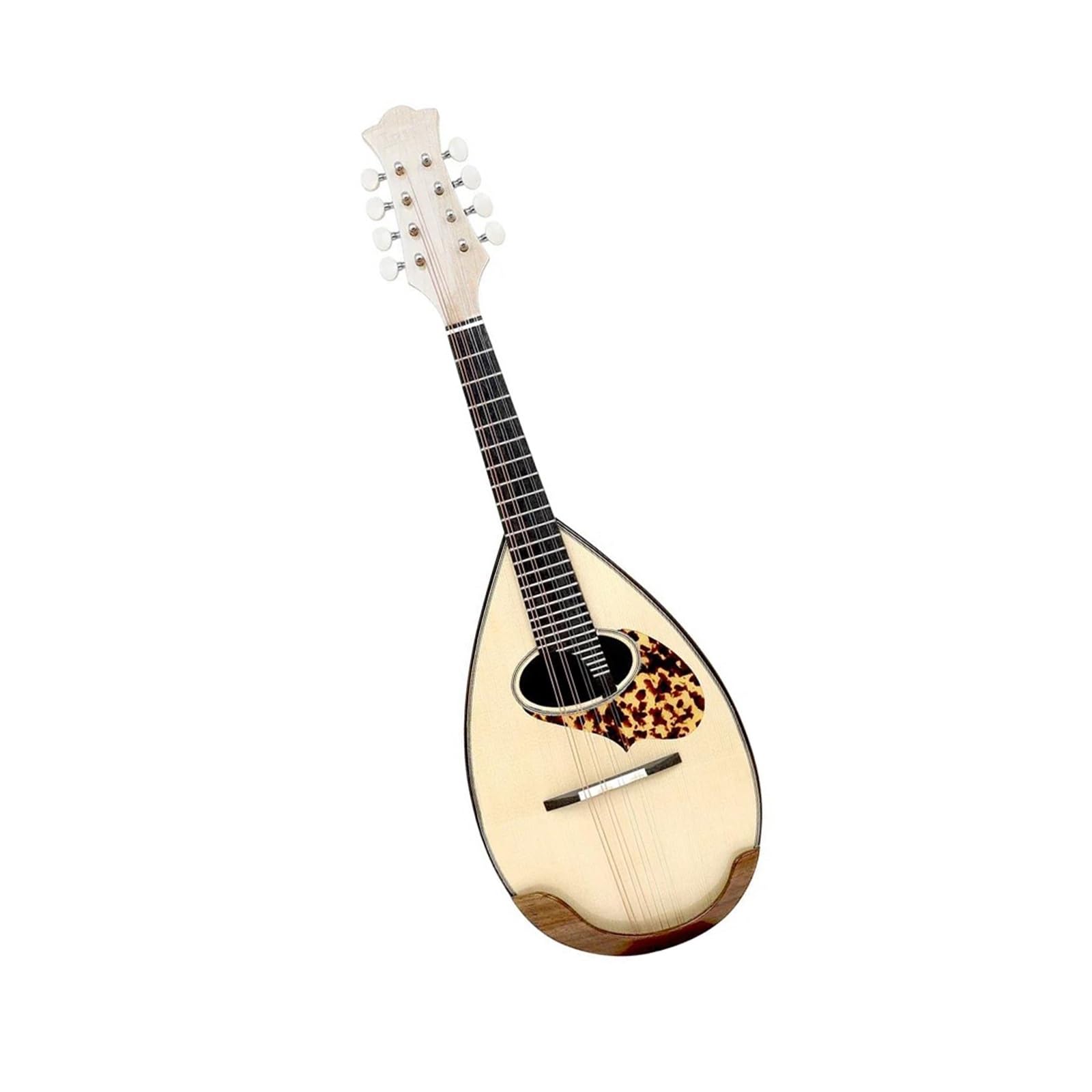 8 Strunowa Gitara Klonowa Łyżka Mandolina Ręcznie Robiony Drewniany Instrument Zestaw Instrumentów Mandoliny