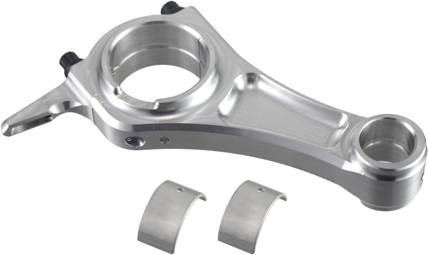 3.308" Billet Aluminum Connecting Rod For Tillotson 212cc Predator 224cc Ghost 212cc Engines SILVER