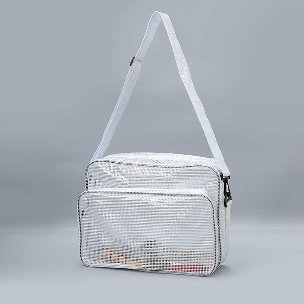Professional Anti Static Cleanroom Bag Large Capacity PVC Shoulder Bags for Men