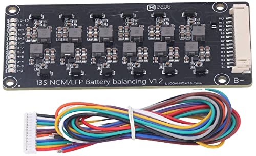 1 pezzo 13S 1.2A Li-Ion Lifepo4 batteria al litio Equalizzatore Attivo bilanciatore induttivo BMS