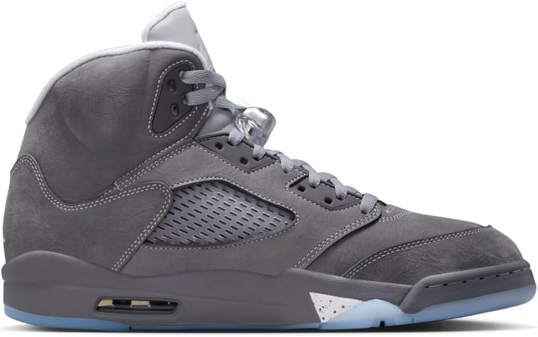 Jordan Air 5 Retro Wolf Grey Light Graphite Men's Size 9.5