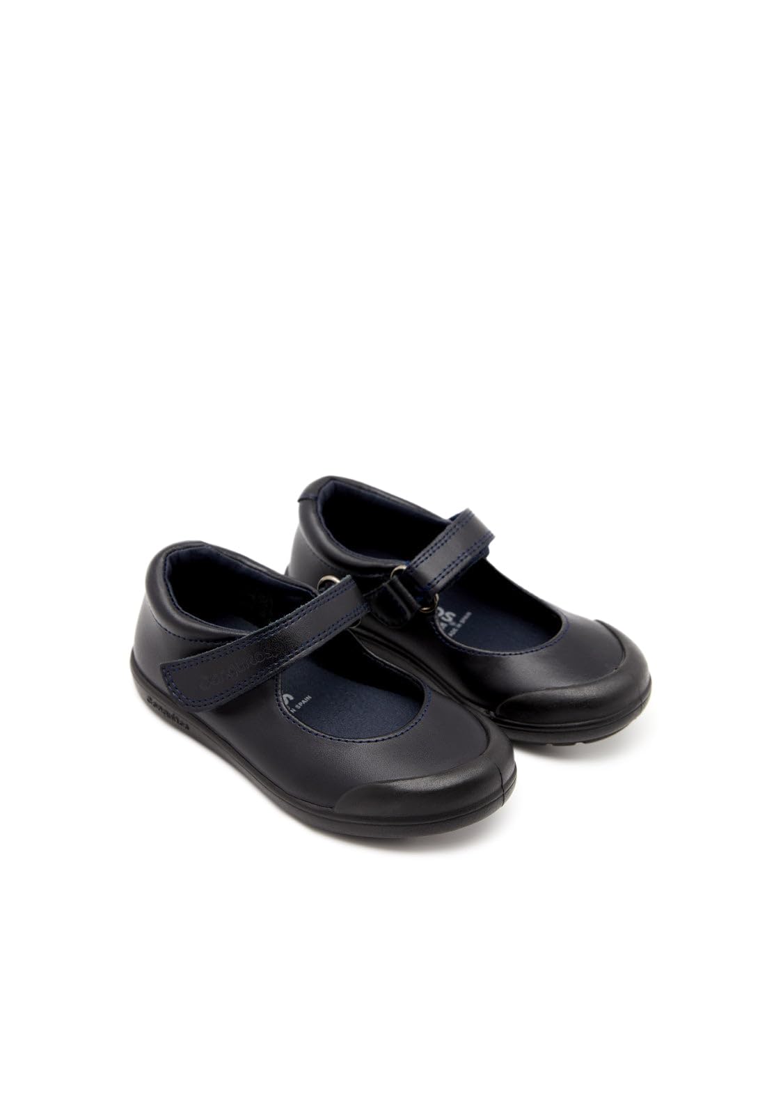 Conguitos - Colegiales Piel Lavable De Niña para Niña (Azul/Talla 34)