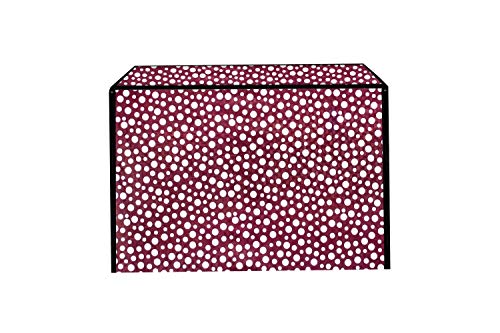 Image of Stylista Washing Machine Cover Compatible for Front Load Bosch WAK20166IN 6.5Kg Polka dot Pink Color Pattern