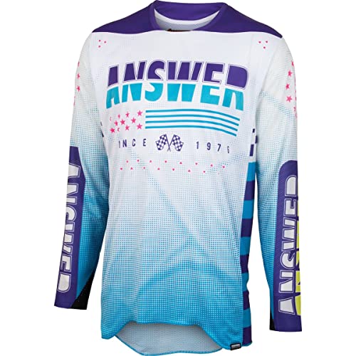 Answer 2022.5 Elite Jersey - Revolution (Medium) (Purple/Blue)