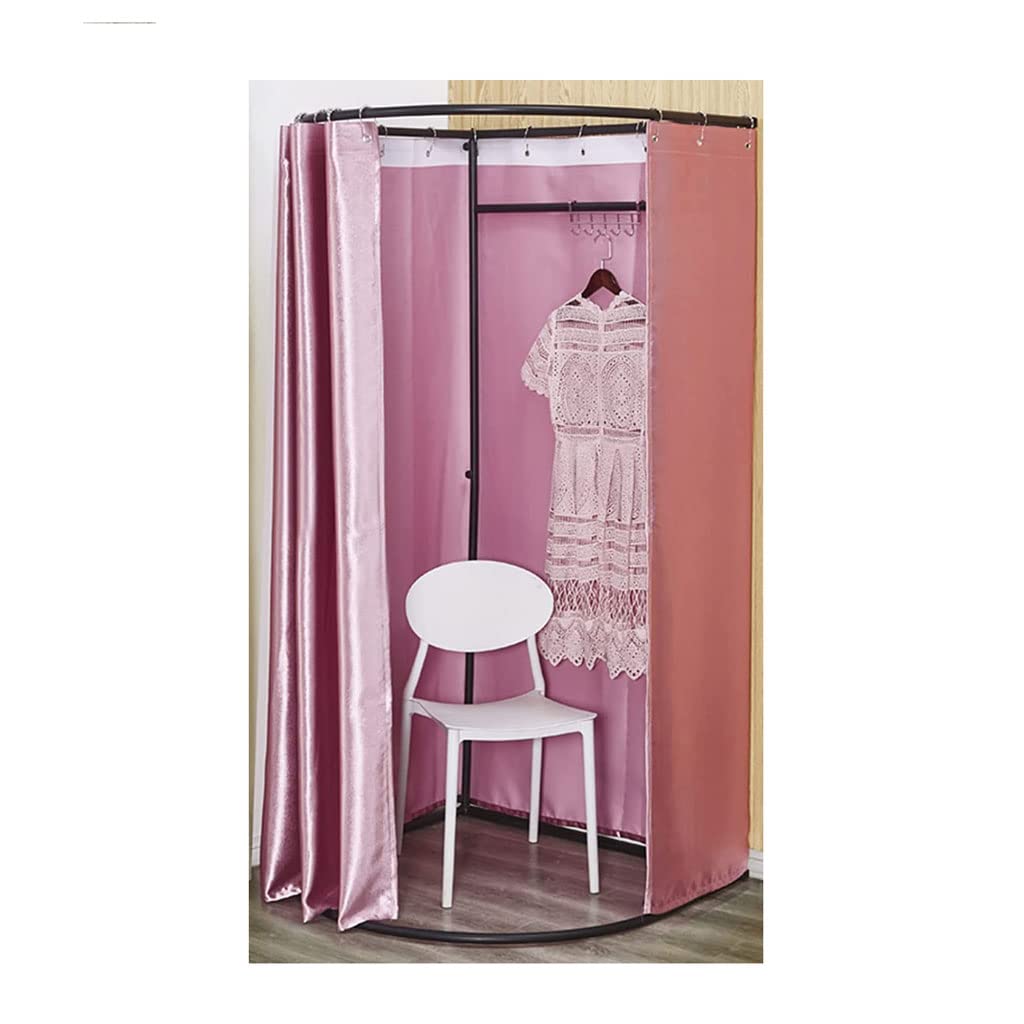 Cabine d'essayage pour magasin de vêtements et bureau avec rideau occultant stable