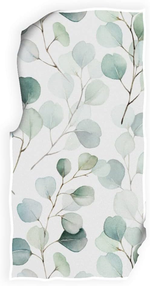 Wamika Green Leaves Hand Bath Towel Shower Towels Set Watercolor Herbs Women Kitchen Hanging Gym Fingertip Bathroom Shower Beach Towel Highly Absorbent - Image 6