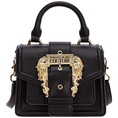 Versace Jeans Couture Versace Jeans Couture Handbag In Black Eco-leather Black