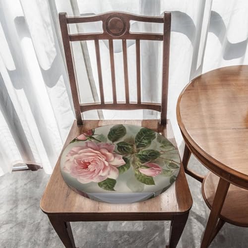 Coussin de chaise rond rose vintage super confortable et durable - 8