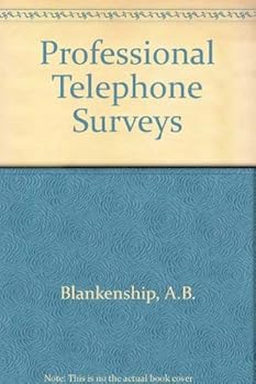 Hardcover Professional Telephone Surveys Book